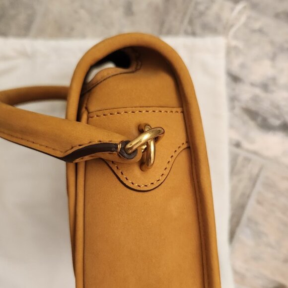 Mark Cross Christy Nubuck top handle/ crossbody bag NEW - Picture 6 of 7